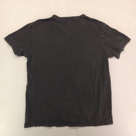 Corvette Casual Long Sleeve Crew Neck T-Shirt Adult Mens Size Medium M Black - Picture 9 of 9